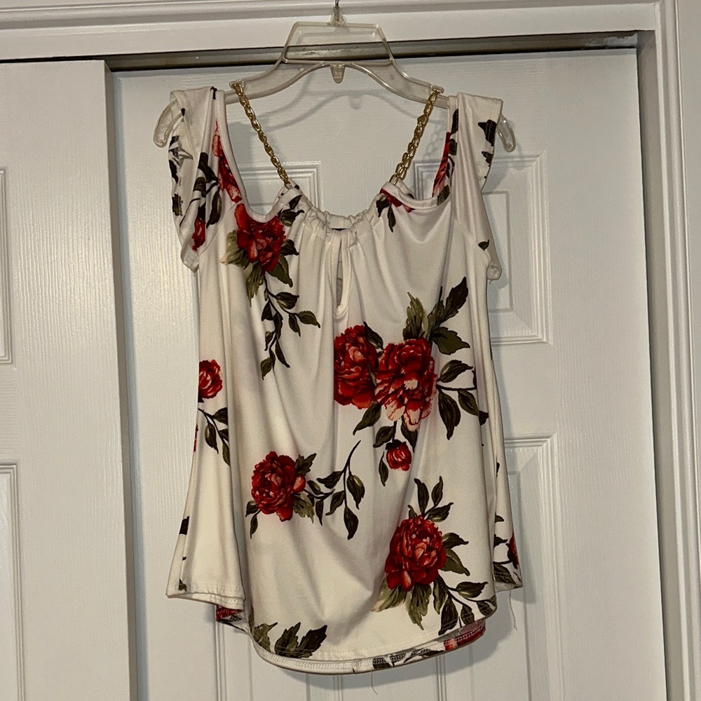 Floral Print Women's Top
